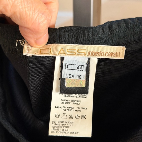 Vintage Roberto Cavalli FREAKY Black and Floral Skirt - Picture 11 of 16